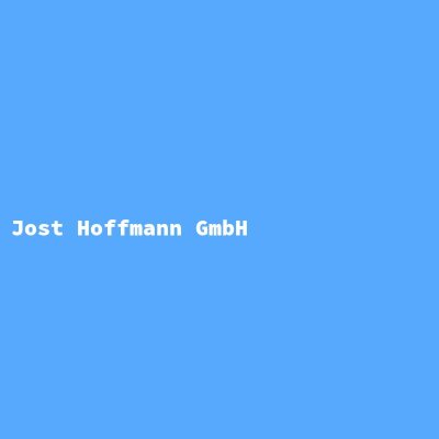 Manufacturer: Jost Hoffmann GmbH