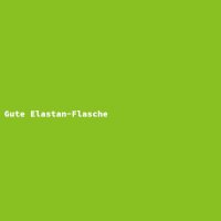Good Elastane Bottle