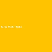 Harte Wolle-Decke