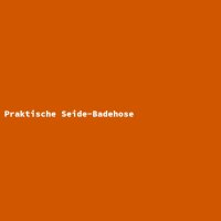 Praktische Seide-Badehose