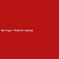 High-quality Plastic Laptop